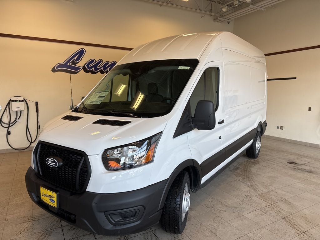 2026 Ford Transit-250 Base in Oxford White — front three-quarter view