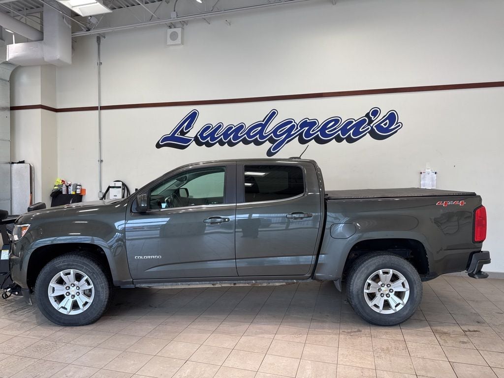 2018 Chevrolet Colorado — rear three-quarter view